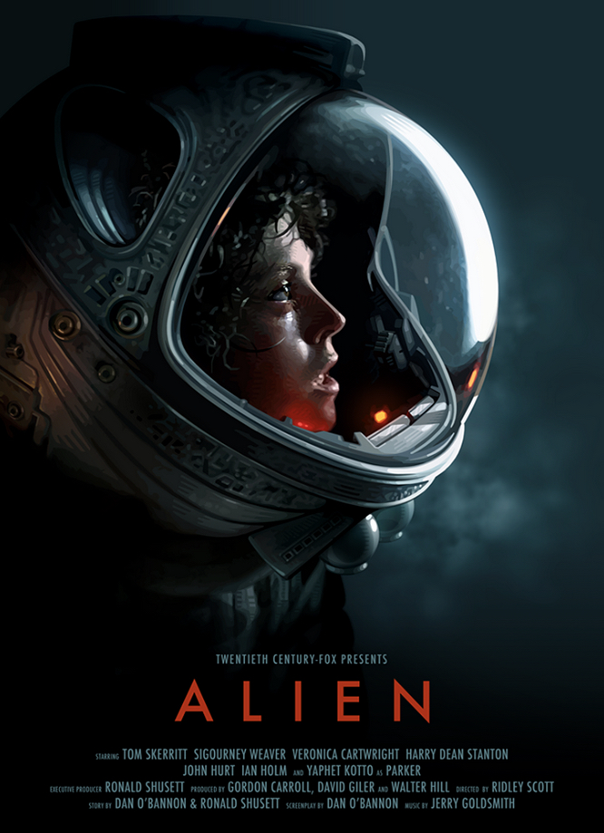 Alien Alternative Poster Brian Taylor