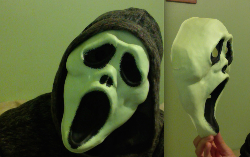 Halloween 2015 My New Favorite Crappy And Cheap Ghostface Mask Halloween Love