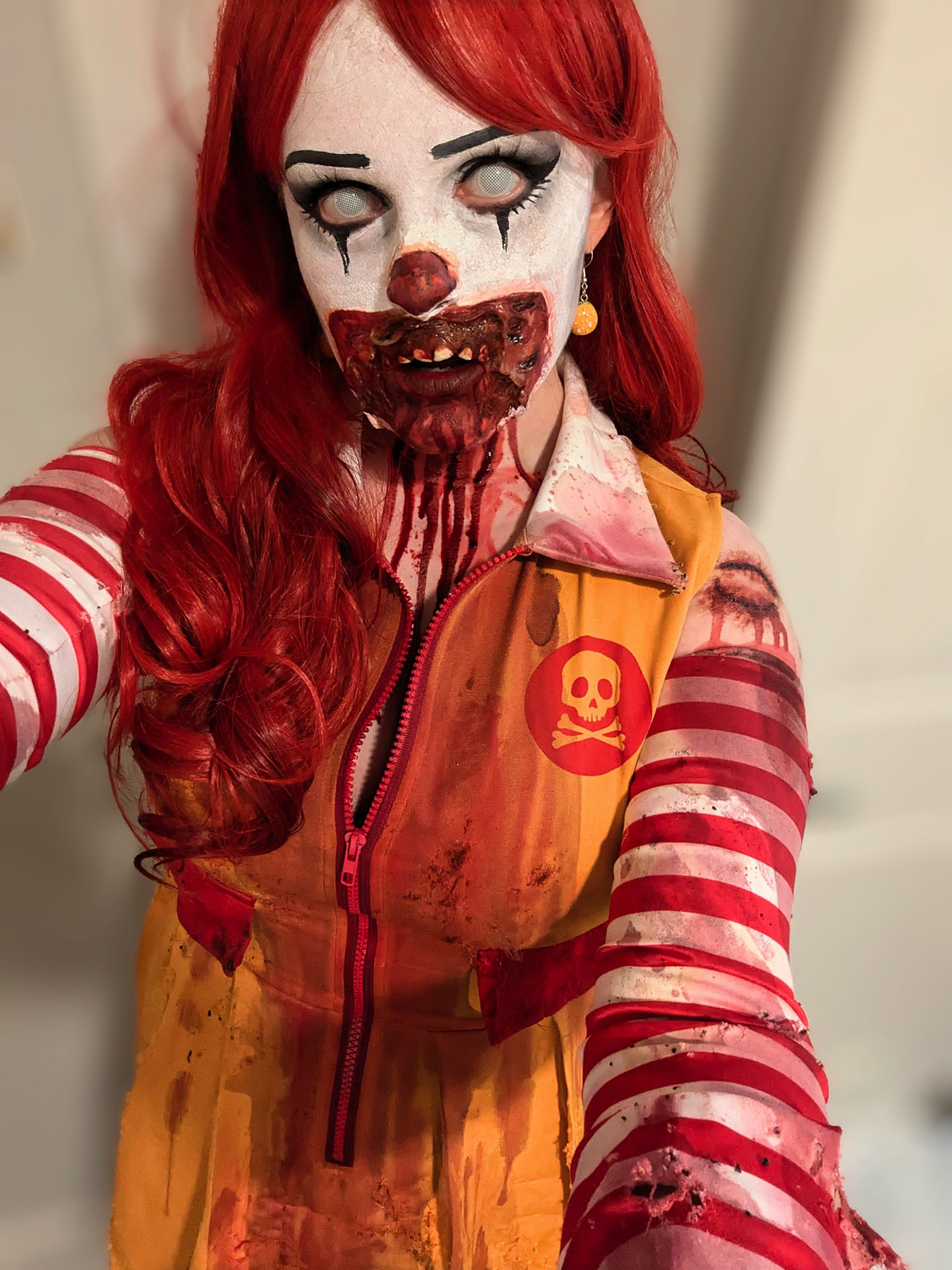 Zombie McDonald Halloween Love