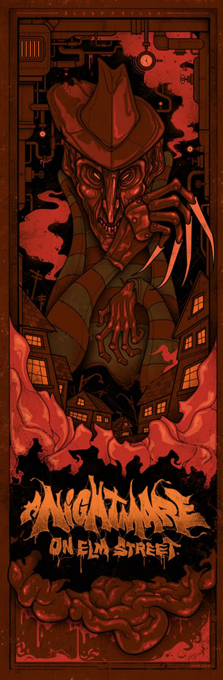 Poster Art List : Nightmare on Elm Street Graham Erwin