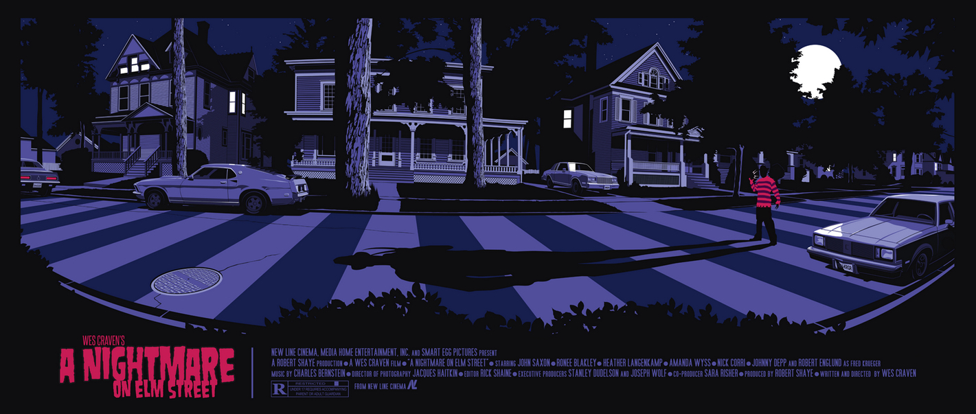 Poster Art List : Nightmare on Elm Street Mike Wrobel