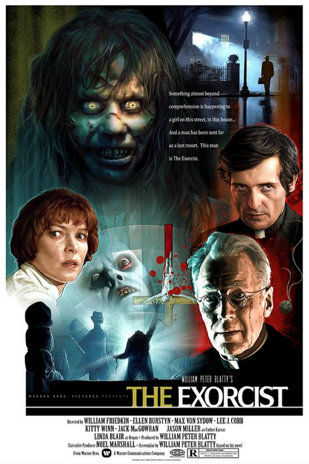 Poster Art List - The Exorcist Christopher Franchi