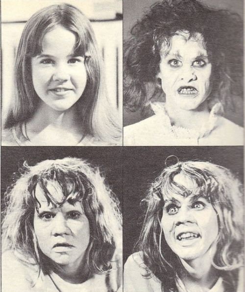 Exorcist makeup test
