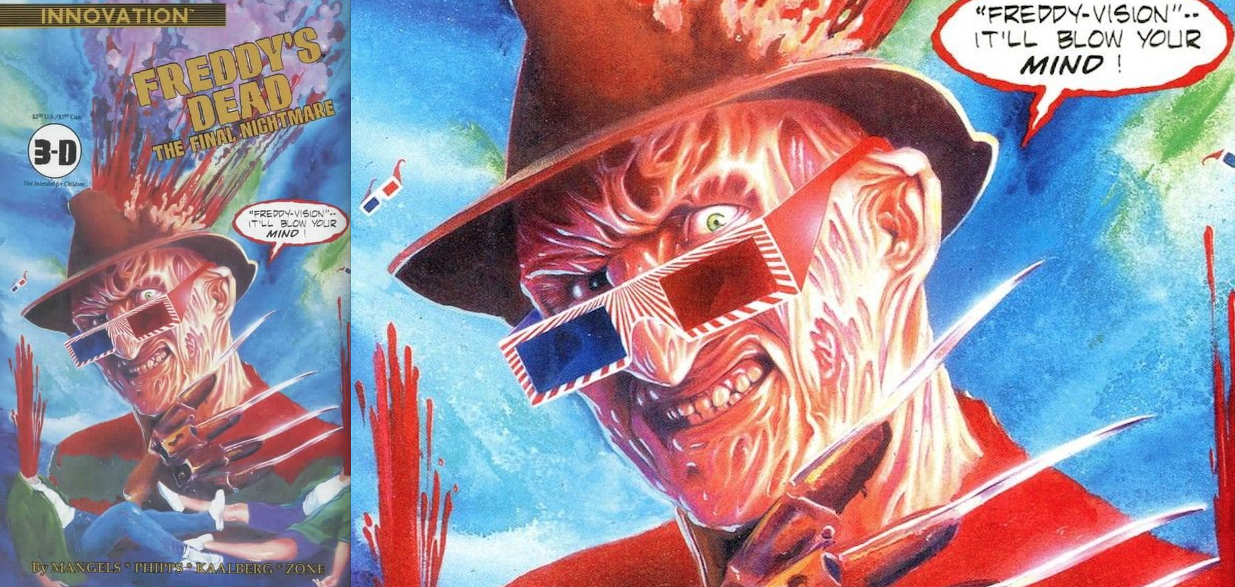 Freddy's Dead 3D The Final Nightmare on Elm Street Krueger Innovation  Horror