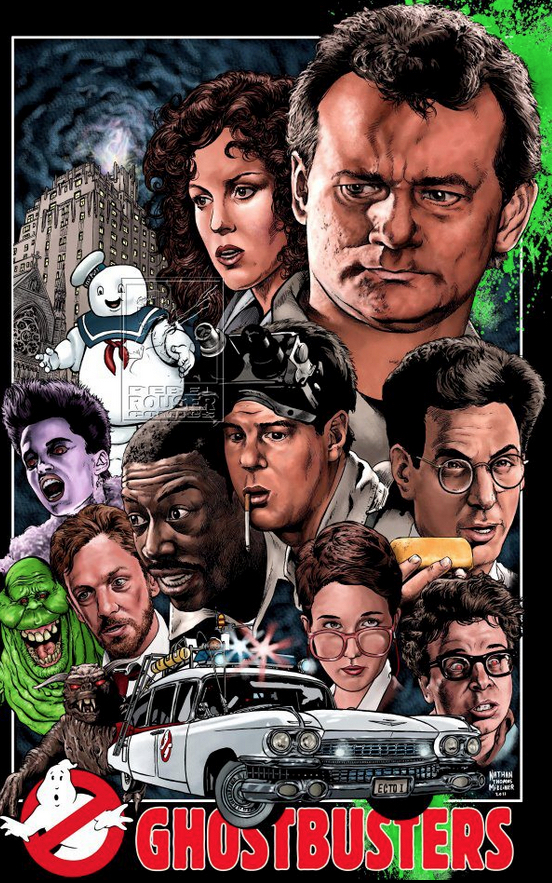 31 Years After The Twinkie A Look At Some Of The Best Ghostbusters Alternative Poster Art 