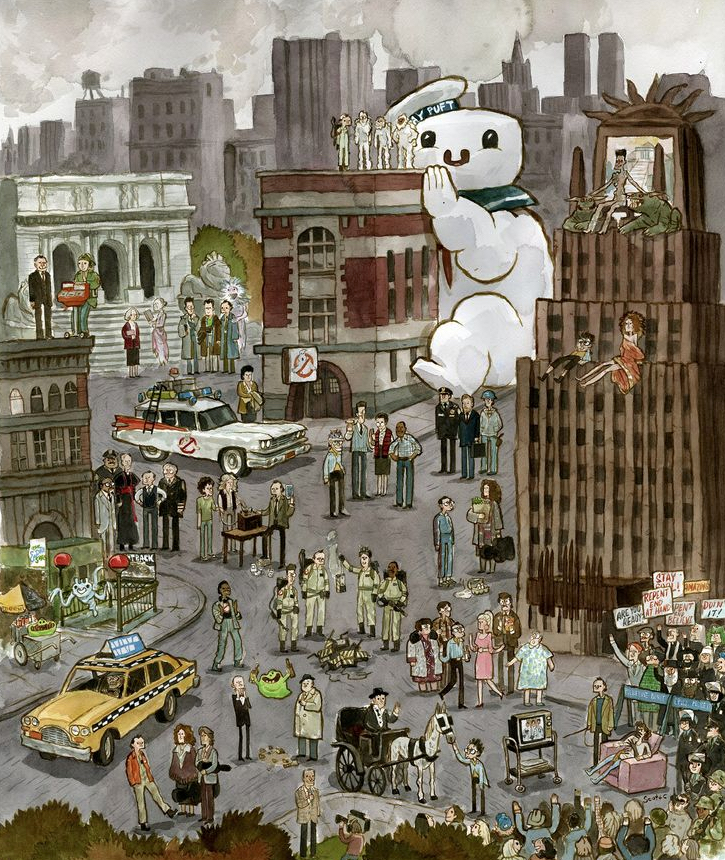 Ghostbusters Poster Art: Scott Campbell