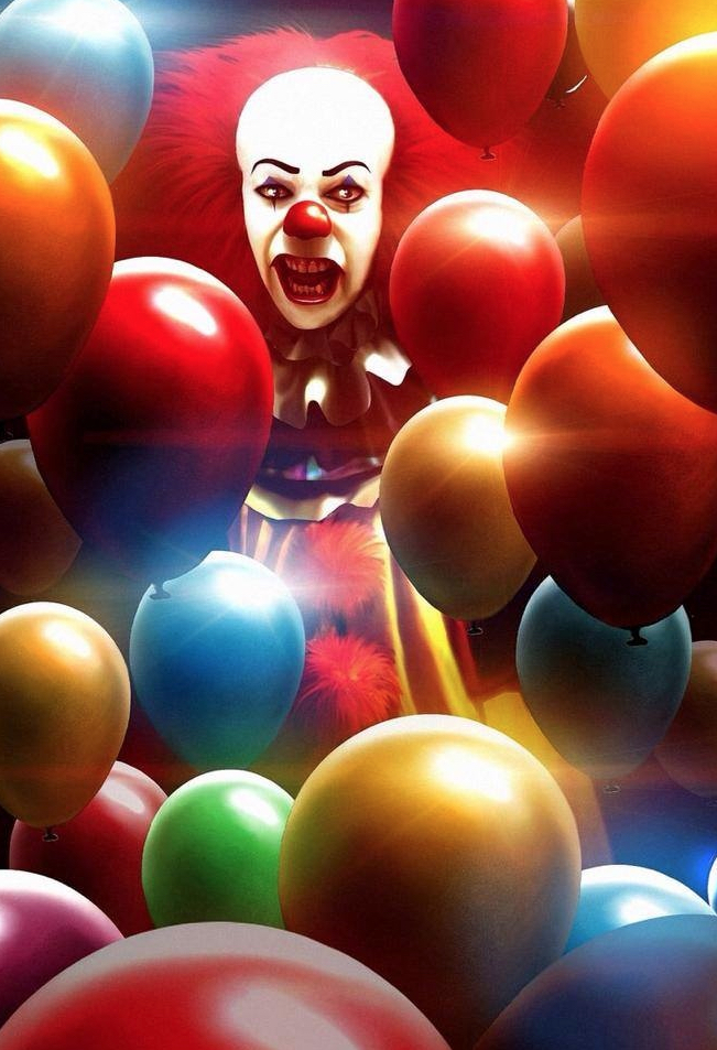 IT At 25 : Dennis Willman Pennywise Art