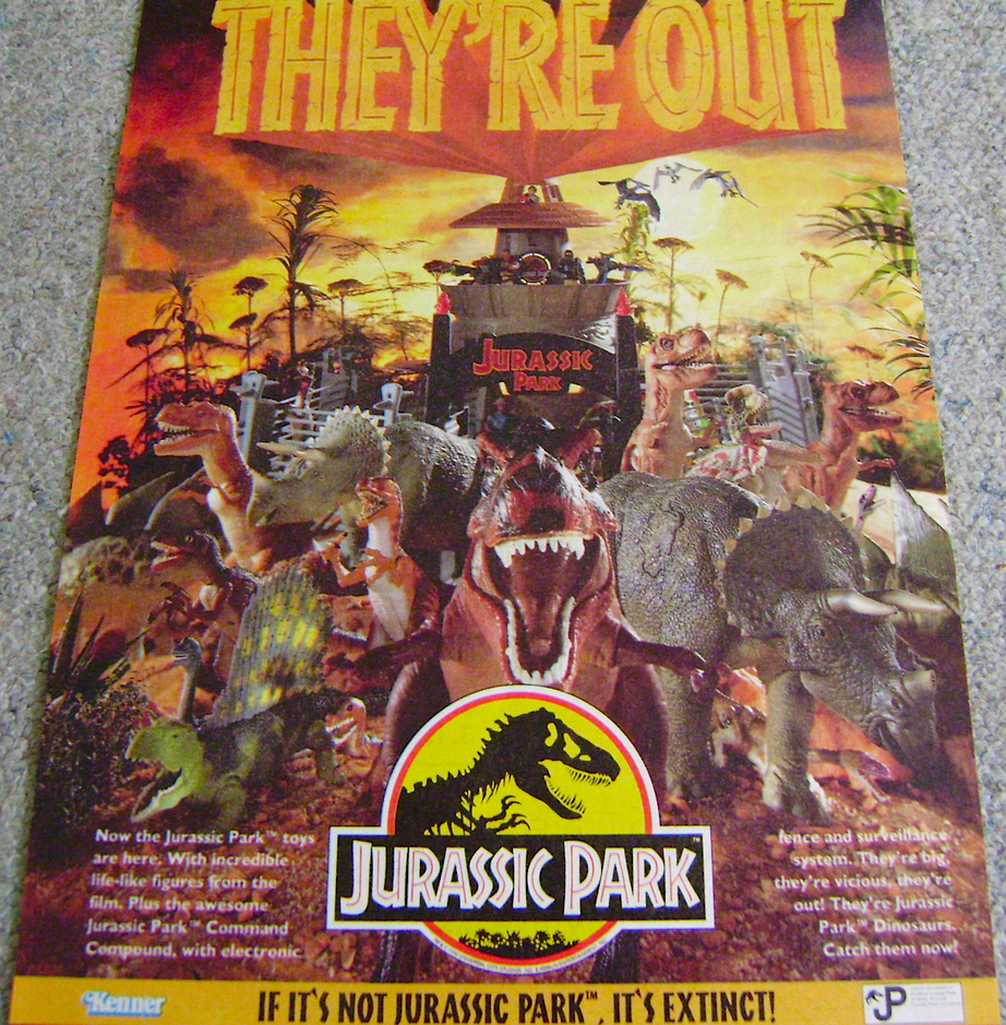 jurassic park action figures 1993