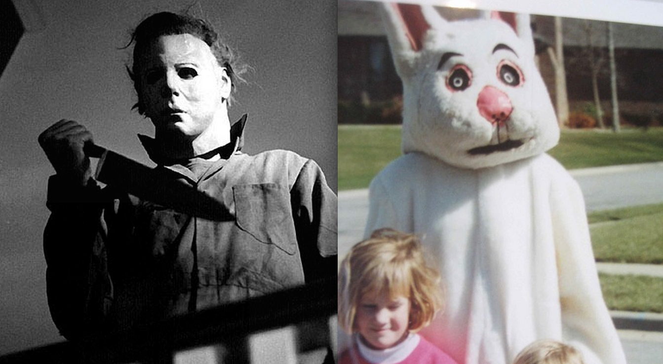 creepy easter bunny costume