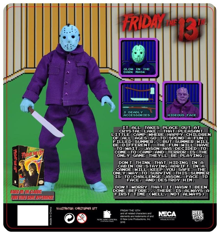 8 Bit Jason Friday the 13th NES A Nightmare on Elm Street 