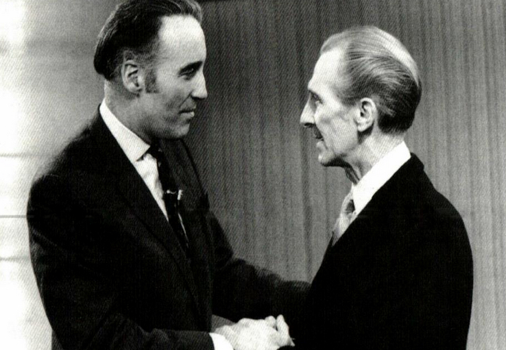 Christopher Lee And Peter Cushing