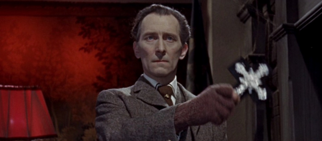 Peter Cushing in Dracula