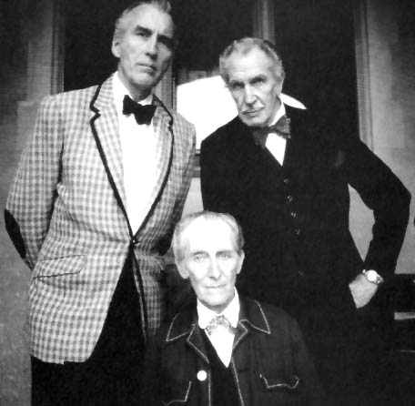 Christopher Lee, Vincent Price and Peter Cushing — Happy Horrific Birthday  | Halloween Love