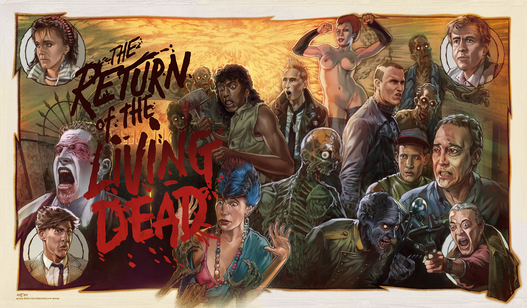 return of the living dead toys