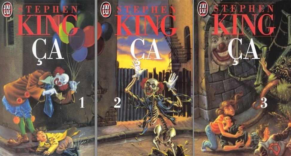 Stephen King's IT French Covers