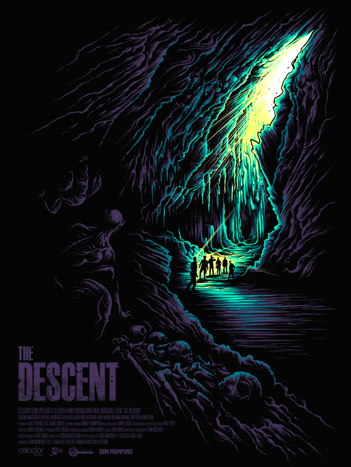 Caves, Crawlers and Creativity: The Descent Alternative Poster Art List