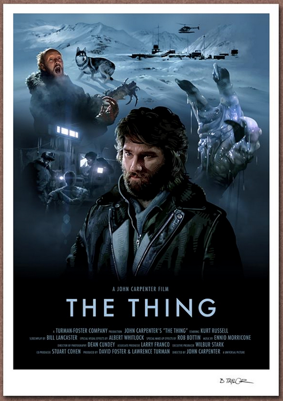 the thing poster art