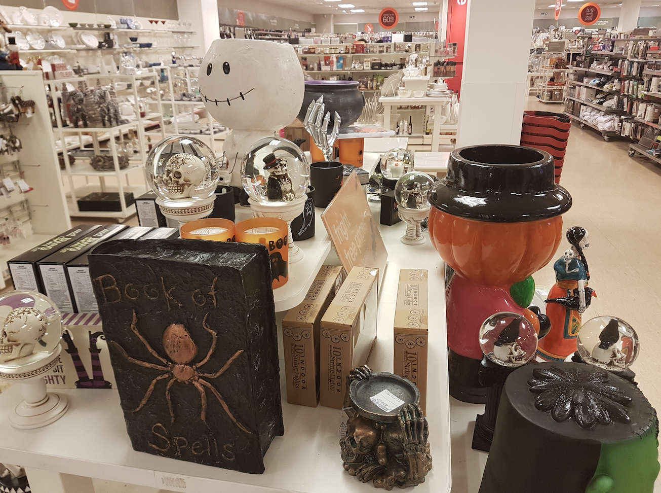 A Very British Halloween Retailer Review 1 — TK Maxx Halloween Love